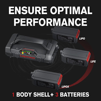 LOKITHOR ApartX Jump Starter (DOES NOT COME WITH BATTERY)