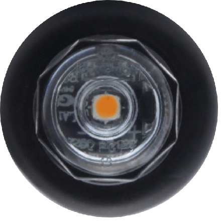 3/4″ Marker light with Smoked Lens