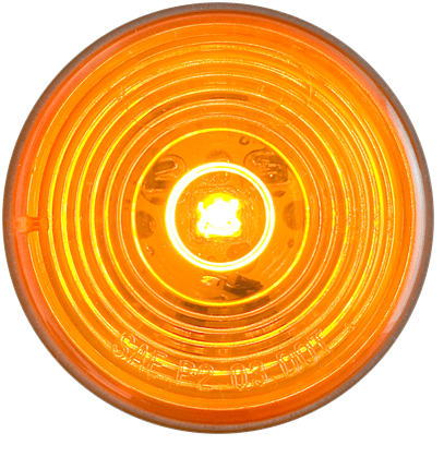 2″ Round LED Marker Light with Smoked Lens