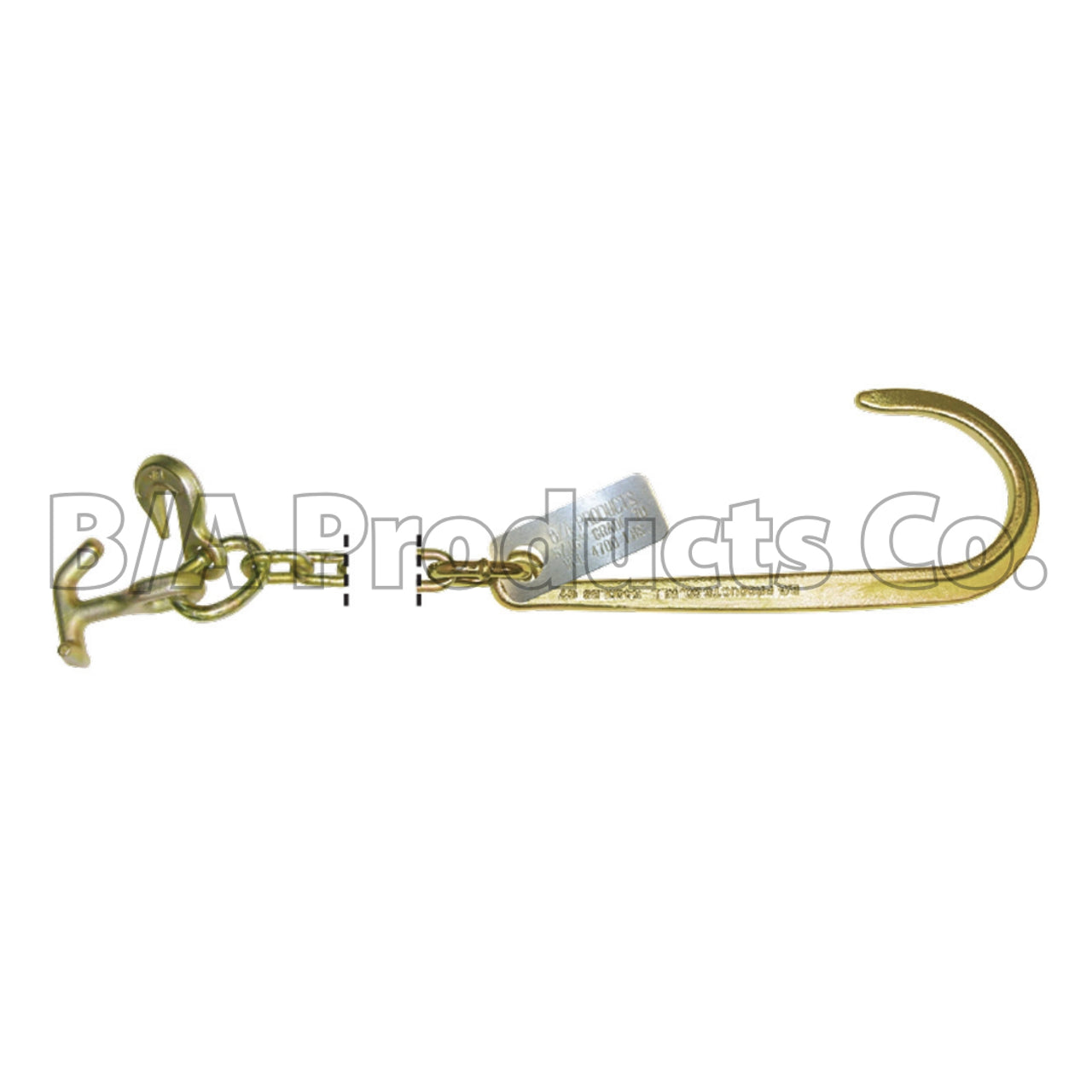 B/A Products Co. 5/16" Grade 70 Grab, Hammerhead T-J Combo, & 15" J Hook Chain