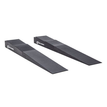 Race Ramps - 9" Trailer Ramps w/ flap cutout