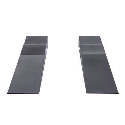 Race Ramps - 9" Trailer Ramps w/ flap cutout