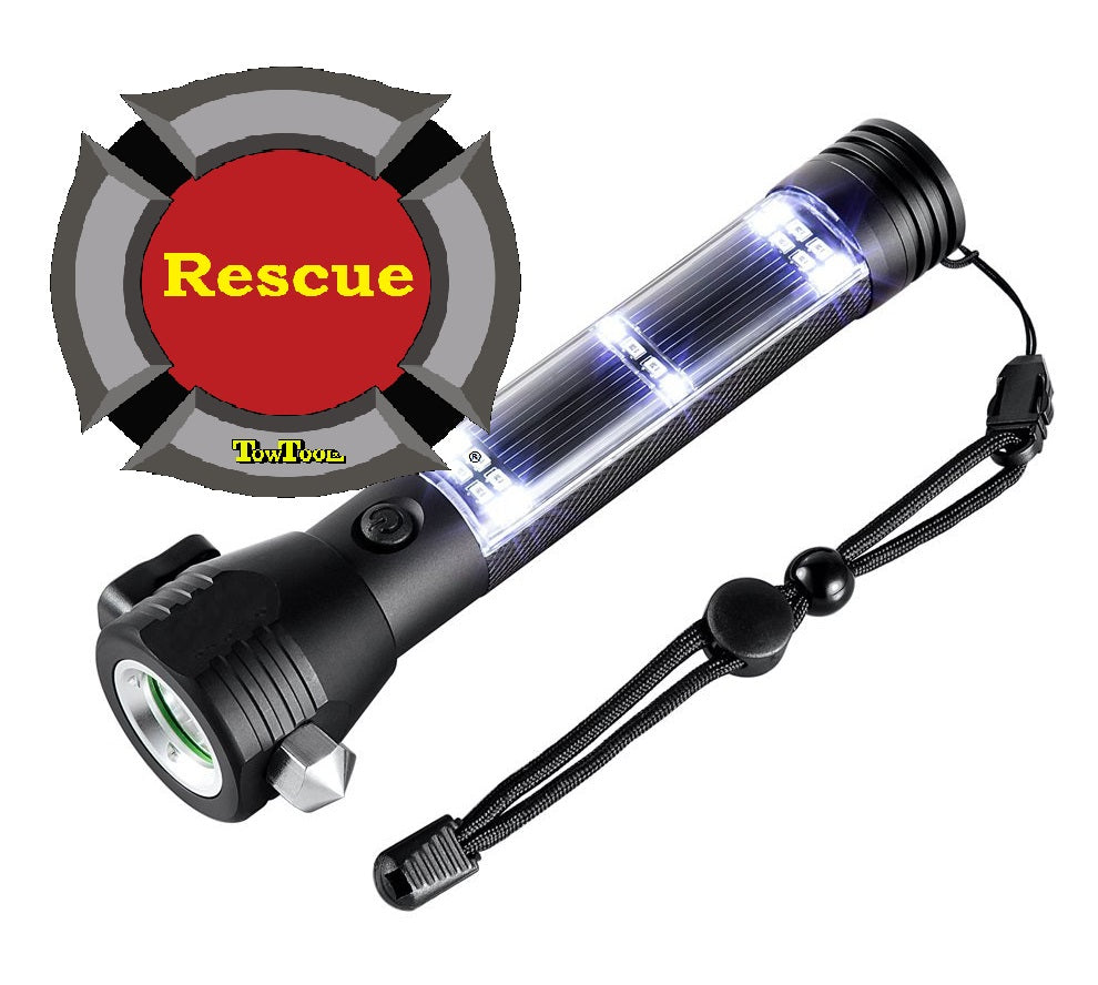 Rescue 9 Emergency Torch (9-in-1 Multifunctional)