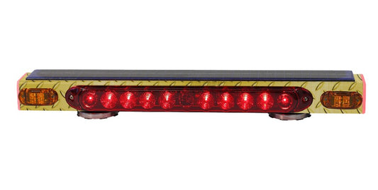 21" 'Yellow Diamond Plate' Wireless Tow Light