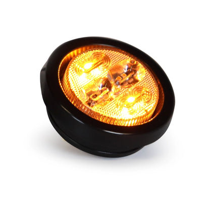 2″ & 2.5″ Marker light w/Amber strobe