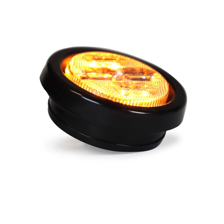 2″ & 2.5″ Marker light w/Amber strobe