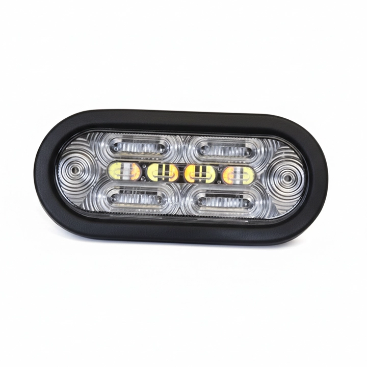 4″ & 6.5″ STT lights with Amber/White Strobe & Backup