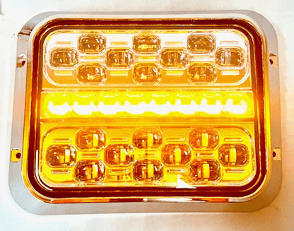 9″x7″ Surface Mount LED Warning Light