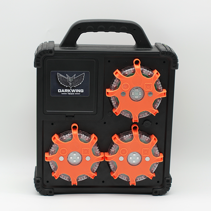 Sequential Rechargeable Road Flare System