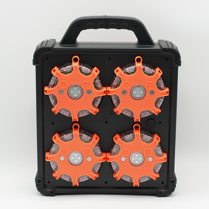 Sequential Rechargeable Road Flare System