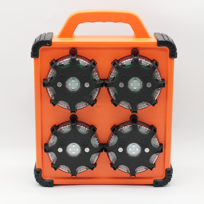 Sequential Rechargeable Road Flare System