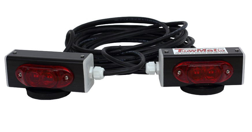 Pair of wired LED tow lights