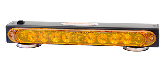 16" Rechargeable magnetic traffic control light bar