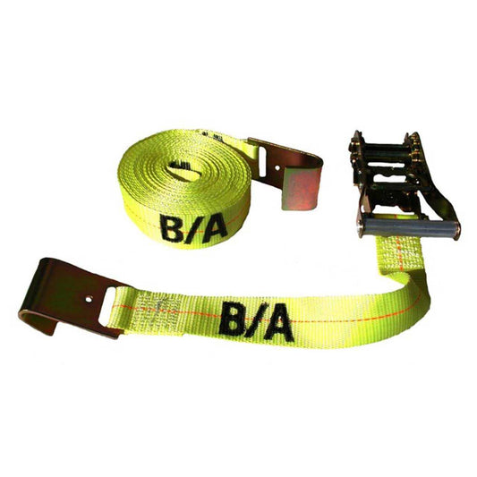 B/A Products Co. 2" Flat Hook Ratchet Strap