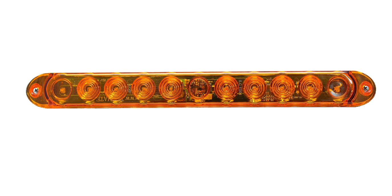 15.75" Alternating Quad-flash LED Strobe Strip.