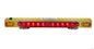 21" 'Yellow Diamond Plate' Wireless Tow Light