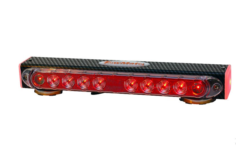 17" 'Yellow Diamond Plate' Wireless Tow Light