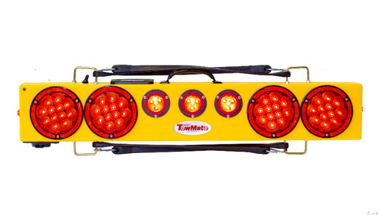 36" 'Yellow Diamond Plate' Wireless Light Bar