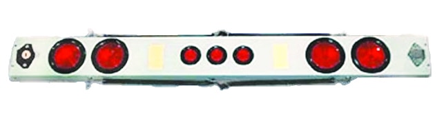 60″ Incandescent Tow Light Bar with Flashers