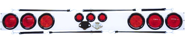 60″ Incandescent Tow Light Bar with Flashers