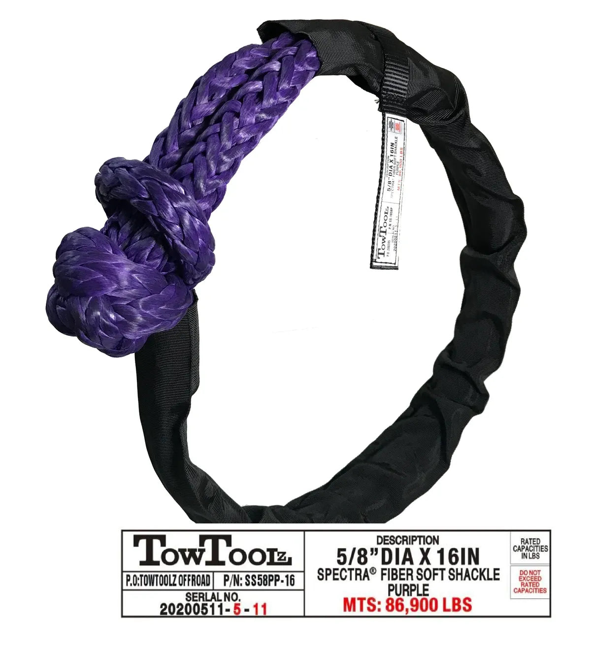 Xtreme 5/8" x 25in Soft Shackle