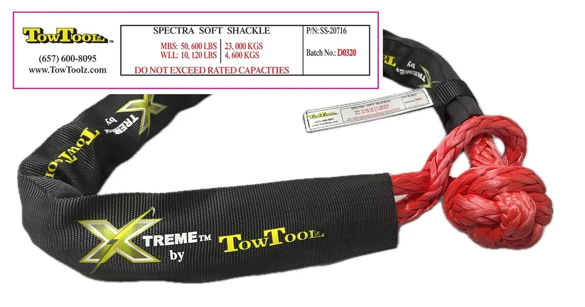 Xtreme 7/16" x 20in Soft Shackle