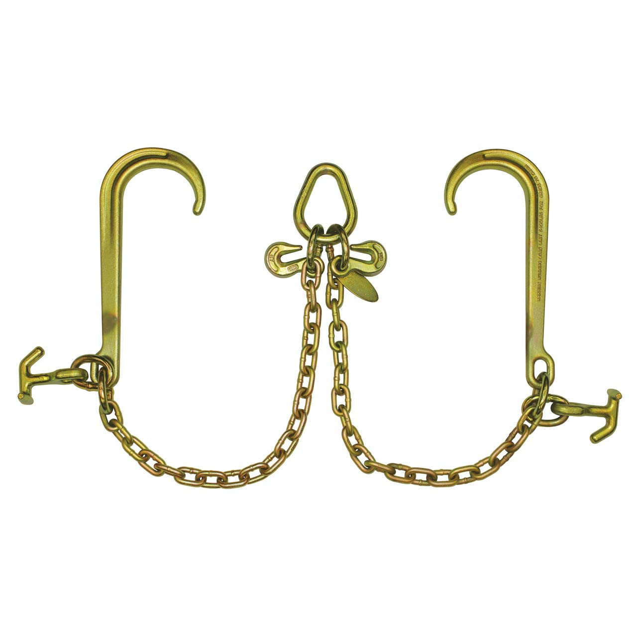 B/A Products Co. 5/16" x 2' Grade 70 Hammerhead T-J Combo & 15" Classic Style J Hook V-Chain