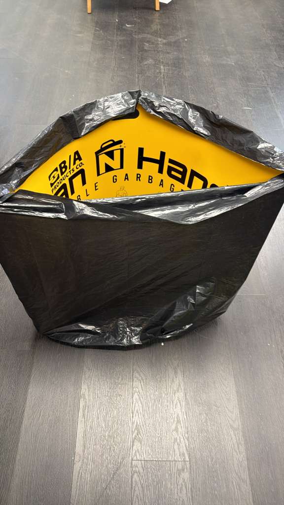 B/A Products  Can-N-Hand Portable Garbage Can