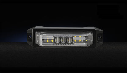 Amber/White LED High Powered Strobe w/ 3 mounting options